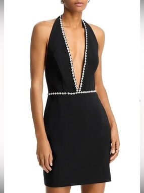 navy blue mini dress satin Tannesa Bandeau Mini Dress in Satin Midnight Navy Blue